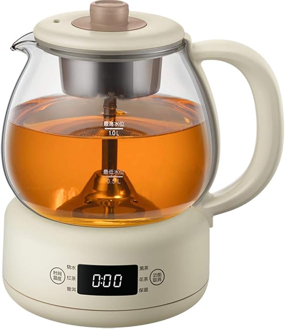 600w Electric Kettle microcomputer Temperature Control Automatic Heat Preservation Stainless Steel Filter Easy to Clean Suitable for Making Tea in Home Office.