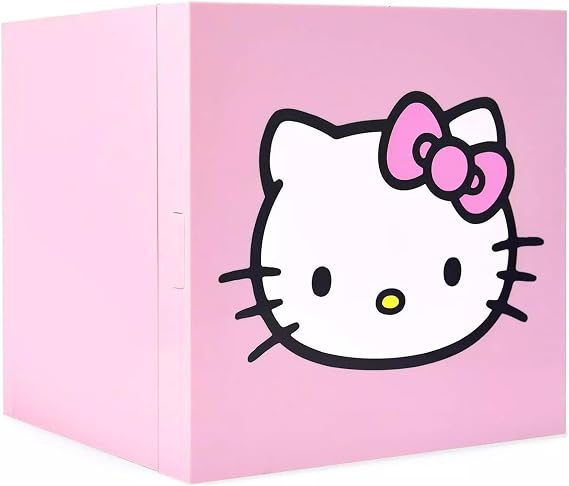 Ukonic Sanrio Hello Kitty Pink 6.7L Single Door Mini Fridge