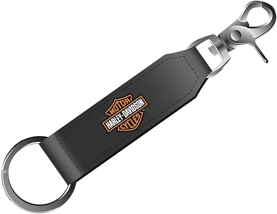 Plasticolor 004374R01 Key Chain Strap - Harley Black