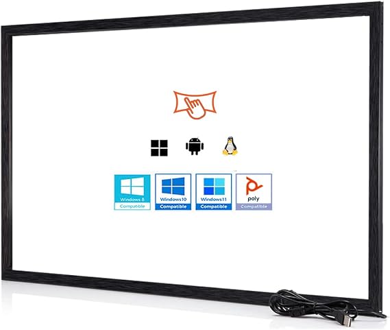 Chengying Multi-Touch Screen Overlay Customizable (15" to 400") - Infrared Touch Frame - IR Touch Panel - USB Interface