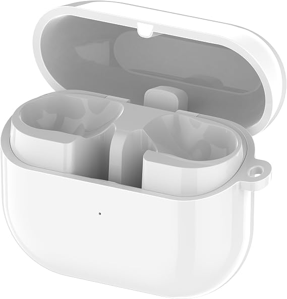 Charging Case Inended for Samsung Galaxy Buds 3 Pro,Replacement Charger Station with USB C Cable Wired Earbuds Charger Case Dock Stand Cradle Cover (White)