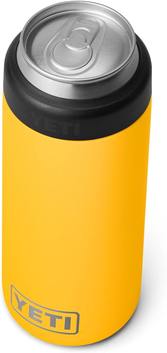 YETI Rambler 12 oz. Colster Slim Can Insulator for the Slim Hard Seltzer Cans, Alpine Yellow