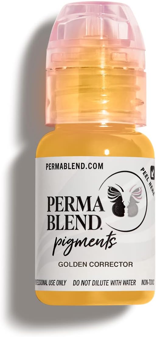 Perma Blend Golden Corrector Tattoo Ink 0.5 oz