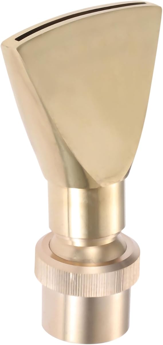 Brass Fan Fountain Nozzle For 1 Inch Male Pipe Female G1 DN25 Inlet