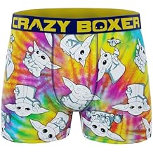 CRAZYBOXER Men's Underwear The Mandalorian Comfortable Boxer Brief Non-slip waistband