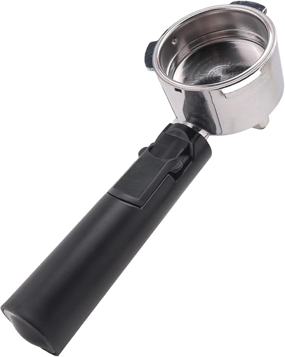 51mm Bottomless Portafilter, Coffee Bottomless Filter, Reusable Filters Portafilter Bottomless Portafilter 51Mm for Homix Holder 15-20Bar for Espresso Coffee Machines