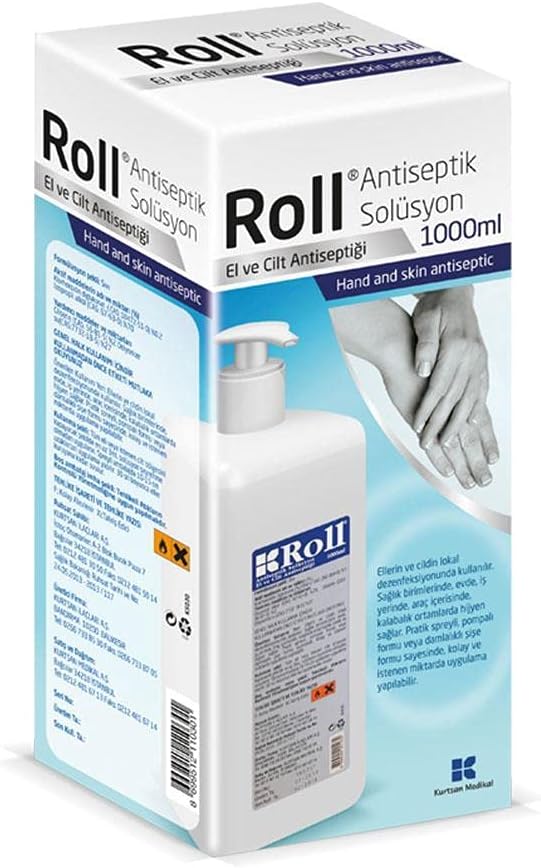 Roll Antiseptic Solution 1 liter Hand Disinfectant