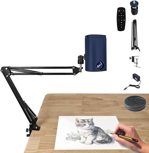 Art Projector Lamp & Tracing Board | Portable Sketching Tool for DIY Drawing and Painting | Easy to Use No Setup Required