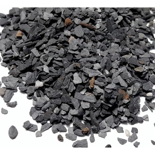 Small World Slate & Stone Natural Coarse Sand Gravel Substrate USA Sourced and Packaged for Aquascaping Planted, Freshwater and Saltwater Tanks - Gravel Size Approx. 132 to 18 14 lbs