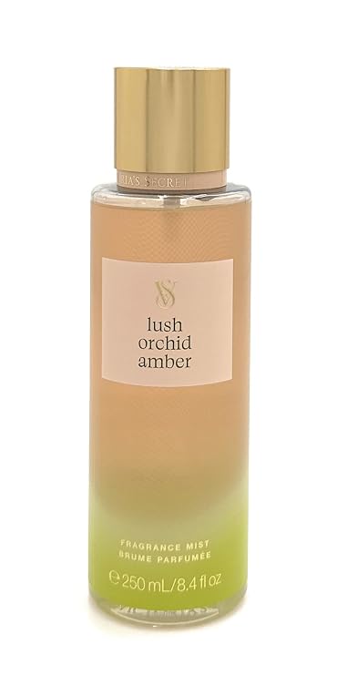 Victoria's Secret Fragrance Mist Lush Orchid Amber 8.4 Fl Oz