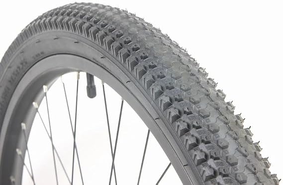 Economy 27.5 inch Mountain Bike ATB Bike Bicycle Tire Pair 27.5 x 2.25 Blackwall with Schrader Tubes Pair