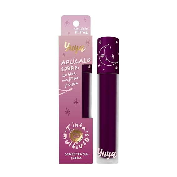 YuYa - Republic Cosmetics Tiempo Lips, Cheeks & Eyes Tint with Aloe Vera & Bougainvillea - 6 Colors for All-Day Long-Lasting Wear, Convenient Size for On-the-Go Beauty