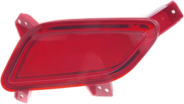 Bumper Face Bar Reflector Light Lamp Rear Driver Left Side LH Hand for Hyundai for Veloster Base 2012-2017 & RE:Flex 2014-2015 & SE/Tech 2015-2016 HY1184106 924052V100