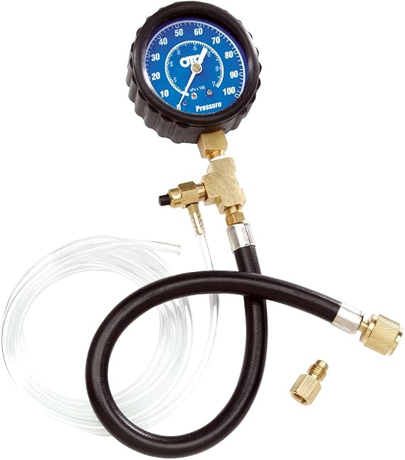 OTC 5630 Fuel Pressure Test Kit | Quickly and Easily Locate Malfunctioning Fuel System Components, including Pumps, Filters, Regulators, and Lines - On Vehicle