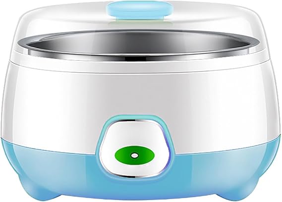 Electric Automatic Yogurt Maker, 1L Electric Mini Yogurt Maker Automatic Yogurt Machine for DIY Yogurt, with Stainless Steel Liner, Homemade Yogurt Made Easily for Home Organic Yogurt