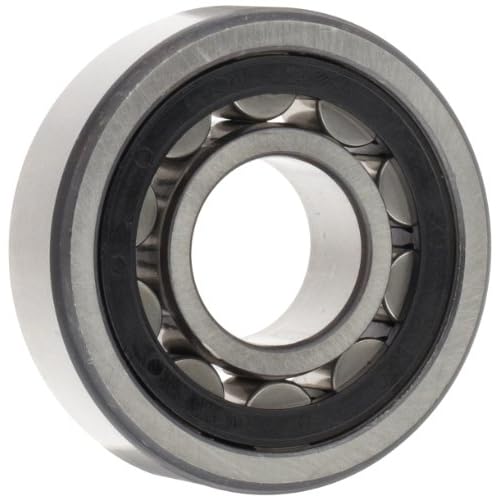 FAG NU204E-TVP2 Cylindrical Roller Bearing, Single Row, Straight Bore, Removable Inner Ring, High Capacity, Polyamide Cage, Normal Clearance, 20mm ID, 47mm OD, 14mm Width