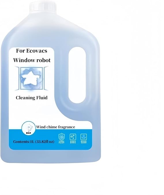 Window Cleaning Robot Parts. 1L Glass Cleaning Solution. Window Cleaning Liquid. Compatible For Ecovacs W1PRO W920 W880
