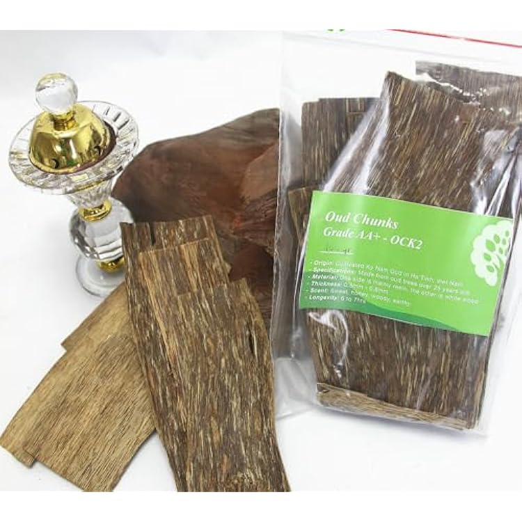 100 gram Oud Chunks Grade AA, Vietnamese Natural Oud, Pure Agarwood