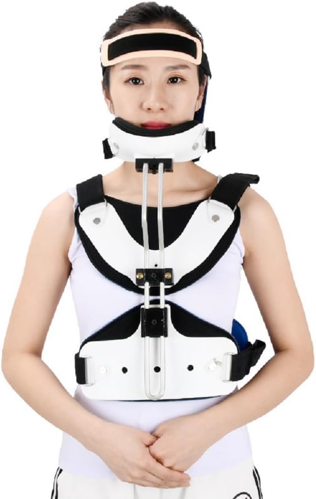 Head Neck Chest Orthosis Arthritis Acute Pain Surgery Fractures Cervical ​Vertebra Rehabilitation Support for Post Trauma Adjustable Head Neck Chest Thoracic ​Halo ​Fracture Fixation