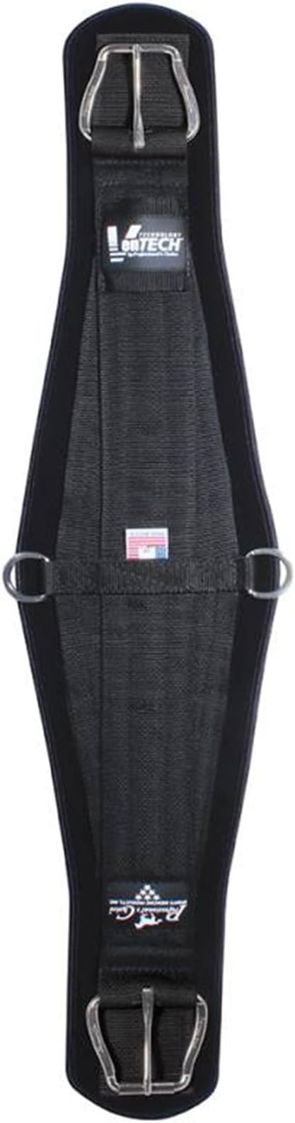 Professional's Choice SMX VenTECH Western Roper Cinch | Ventilated Design, Non-Slip Detachable Liner, Stainless Hardware, Heavy-Duty Webbing