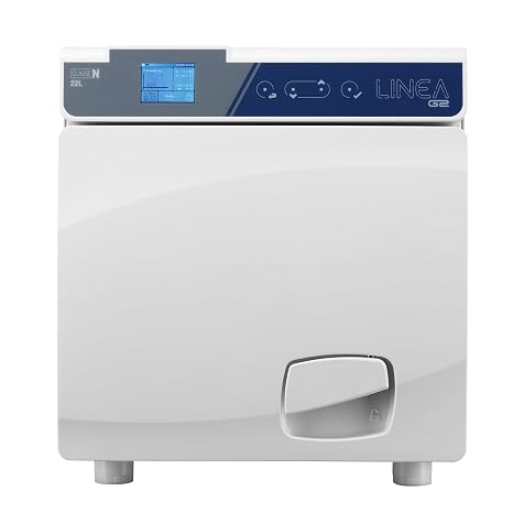 22L LED Class N Steam Autoclave Sterilizer - 1800W Tabletop Full Automatic Autoclave for Dental/Medical Office Tools & Instruments