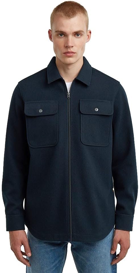 G-Star Herren GPO Zip Overshirt