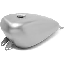 TOFR Unpainted 4.2 Gallon Gas Fuel Tank 16L Large-Capacity w/Fuel Tank Cap For Harley Sportster XL 883 1200 Iron XL1200X Forty Eight 2007-2022 2011 2012 2013 2014 2015 2016 2017 2018 2019 2020 2021