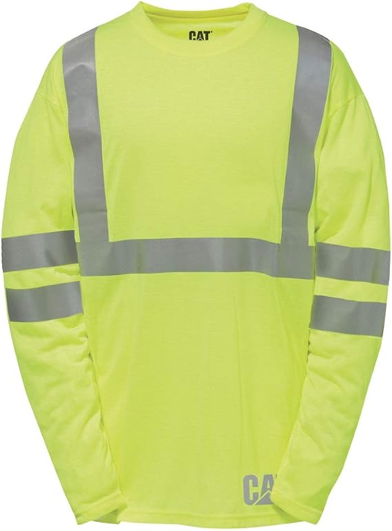 Caterpillar Men's Hi-Vis Long Sleeve Tee