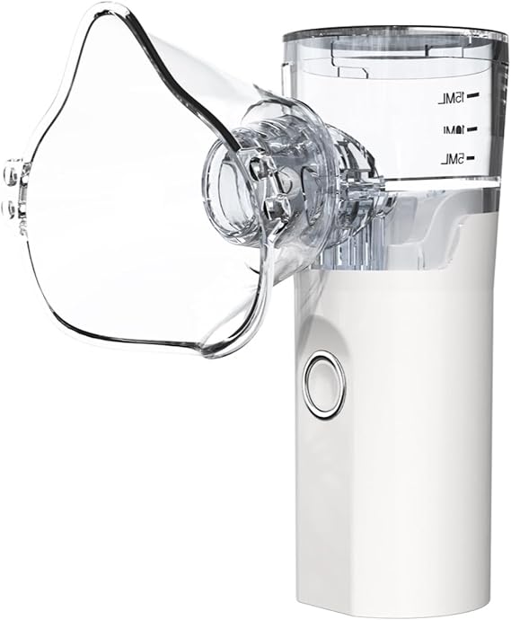 Nebuliser for Adults and Kids, Portable Handheld Nebuliser with Accessories for Home Use