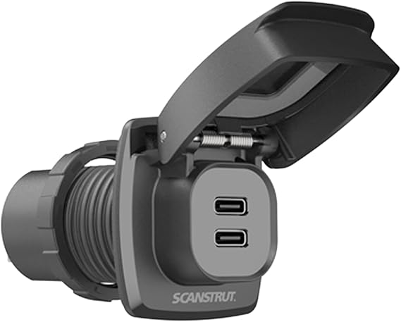 Scanstrut Flip Pro Max - Dual USB-C Charge Socket
