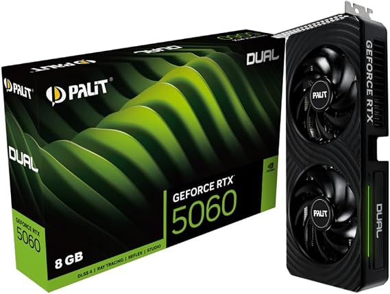 Palit Geforce RTX 5060 Dual Nvidia 8 Gb Gddr7, W129162498 (8 Gb Gddr7)
