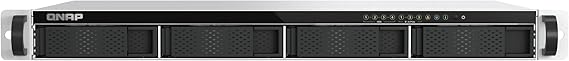 QNAP TS-h765eU-8G-US 1U Short-Depth 4-Bay NAS with 3 x E1.S/M.2 PCIe NVMe Slots