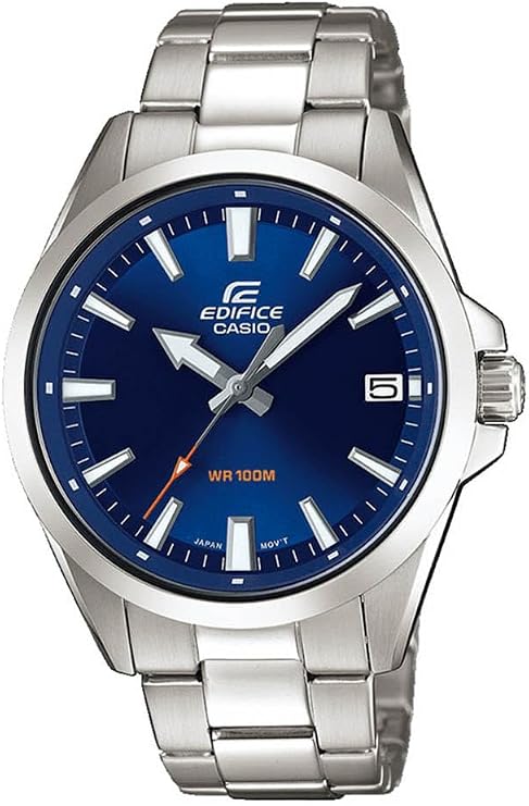 Casio Men's Watch edifice All Year Round EFV-100D-2AVUEF Men's Silver