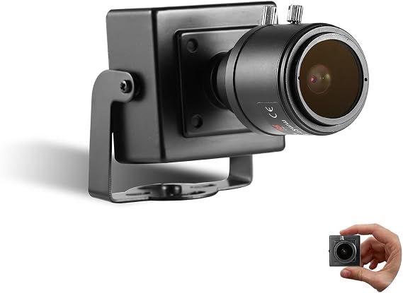 5MP Mini PoE IP Camera,Ultra HD 2880x1620P 2.8-12mm Zoom, Compact Network Home Indoor Security Camera, P2P Remote View RTSP Web Control (I712-P-TS-X)