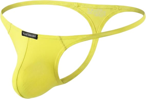 Men's Thong Underwear Male G String Sexy Bikini Low Rise Lingerie | Micro Naughty Panties For Play