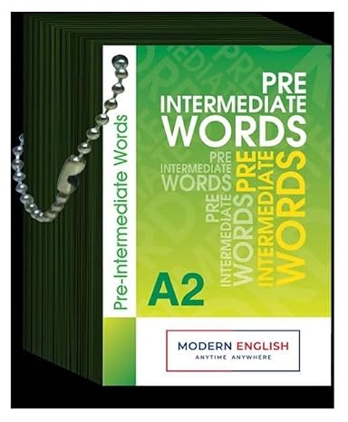Pre-Intermediate Words - (A2 Kelime Kartları)