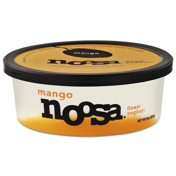 Noosa Mango Yoghurt, 8 Ounce -- 12 per case.
