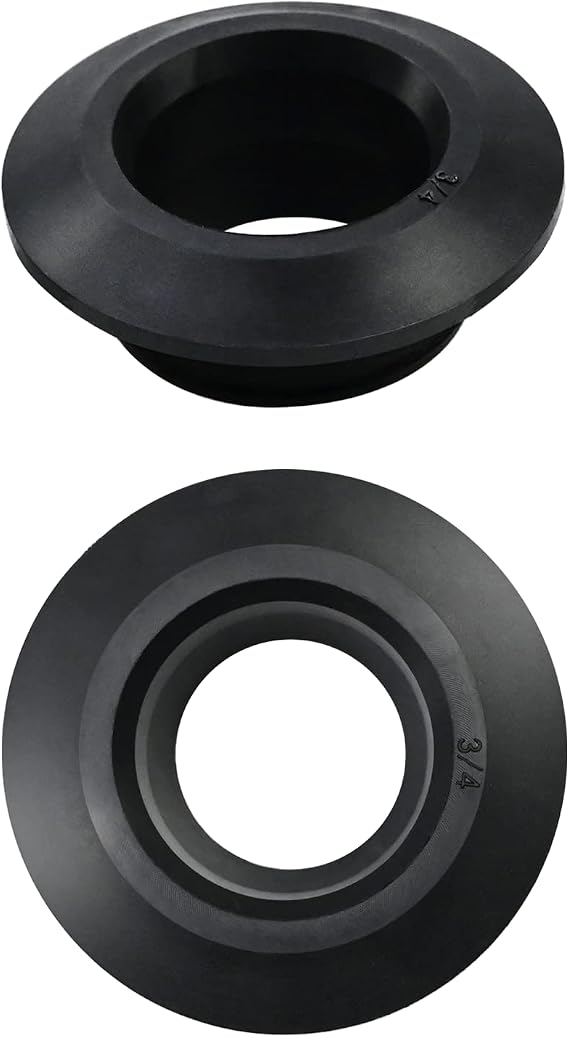 2 Pack 3/4" Vsttar Flexible Tank Adapter (Bulkhead) - Flexible Pipe-to-Tank Seal