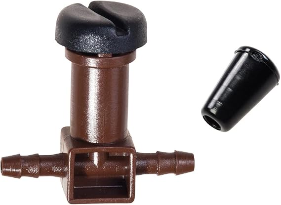 Blumat 50 Distributor Drippers with 10 End Pieces to Attach to Watering System Parts | Water Evenly Garden, Balcony Plants (50 Pieces, 10 End Pieces)