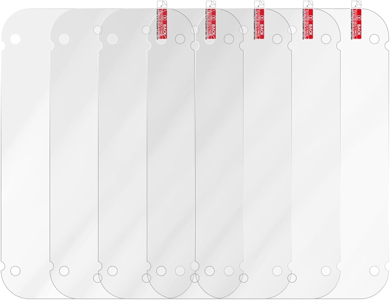 Aladrs Pack of 5 Screen Protectors for LCD Resin 3D Printer Screen Protector for Elegoo Saturn Photon Mono X Voxelab Proxima 8.9 Inch Monochrome LCD Resin 3D Printer Thickness 0.1 mm