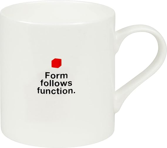 Konitz Bauhaus Follows Function Mug