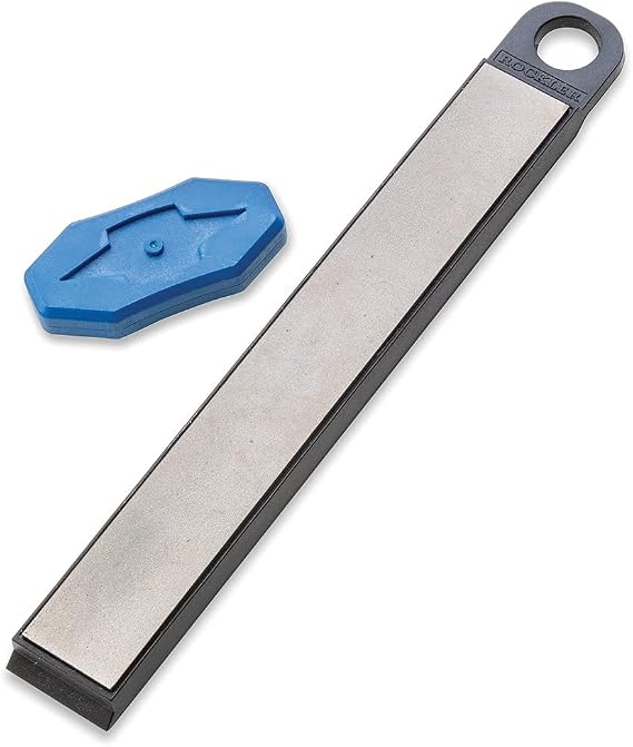 Rockler Carbide Cutter Honing System - Diamond Sharpening Tool with Magnetic Grip for Carbide Insert Cutters, Precision Sharpener for Turning Tools, Chisel Honing & Edge Touch-Ups
