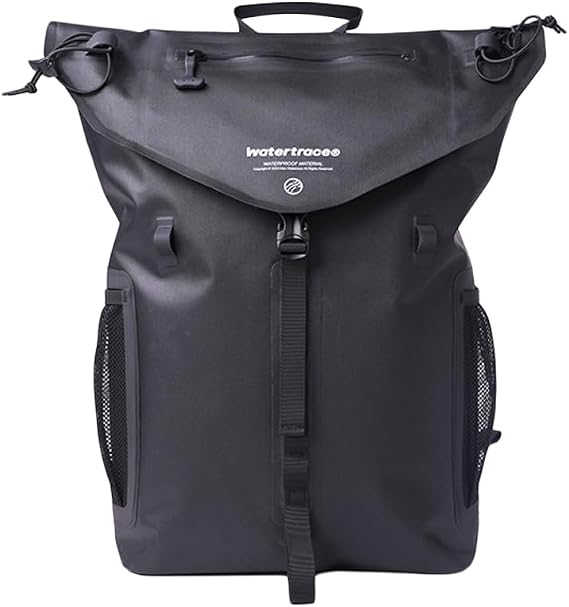 Waterproof Backpack, Dry Bag for Water Activities, Boating, Kayaking, paddle boarding (Black)