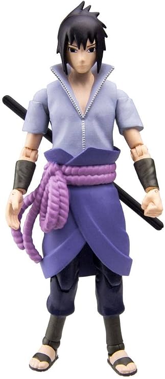 Toynami Naruto Shippuden: Sasuke Uchiha 4-Inch Poseable Action Figure