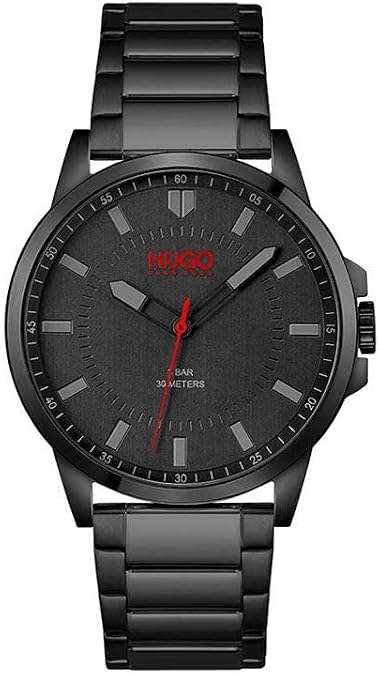 HUGO #First Men's 43mm Three-Hand Quartz Watch