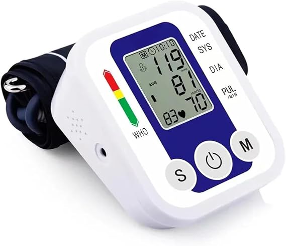 Blood Pressure Monitors, Blood Pressure Machine with 2x120 Records, Blood Pressure Monitor & Heart Rate Monitor, Blood Pressure Machines for Home Use Only, Cuff 22-32cm