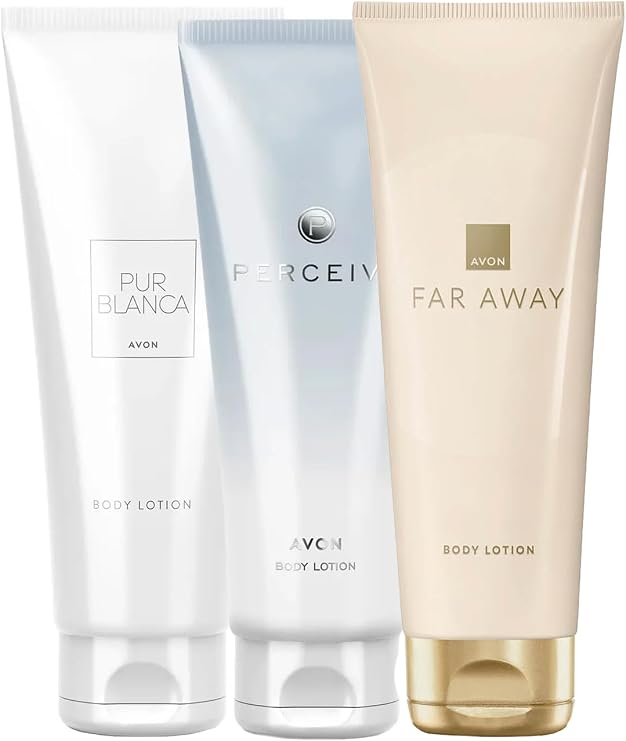 Avon Far Away Pur Blanca ve Perceive Vücut Losyonu Set