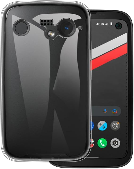 Phone Protective Case for Balmuda Phone - Clear | 4.9" Shockproof Gel TPU Soft Flexible Cover with Anti-Scratch & Military-Grade Anti-Drop