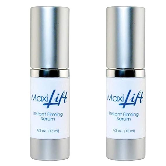 Maxilift Instant Firming Serum by Biologic Solutions, 0.5 oz, 2 Pack