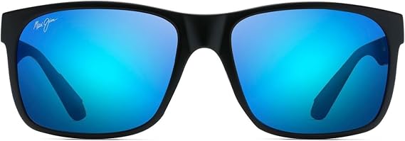 Maui Jim Polarized Men's and Women's Red Sands Rectangular Sunglasses